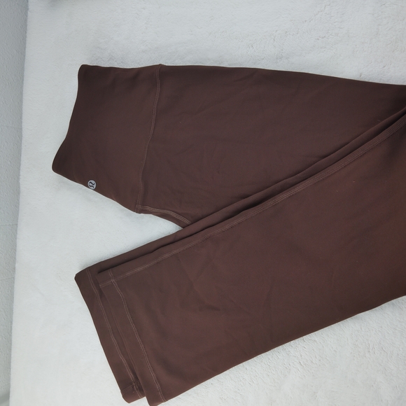 Lululemon Align High Rise Mini Flared Sz 8 Java - Picture 2 of 6